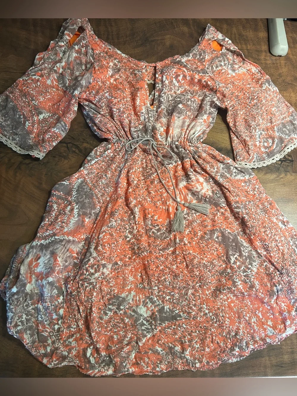 Free People Love Birds Mini Dress